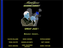 Tablet Screenshot of marsjazz.com